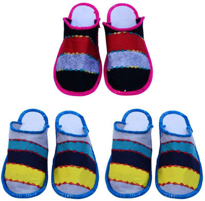 

Champaliya Slippers, Multicolor