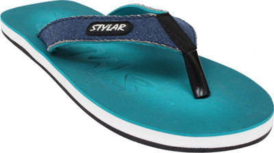 

Stylar Flip Flops, Aqua