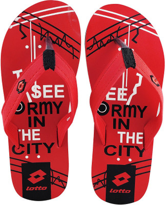 

Lotto Zoom Slippers, White red
