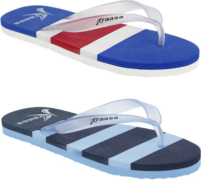 

Kraasa Flip Flops, Blue::navy