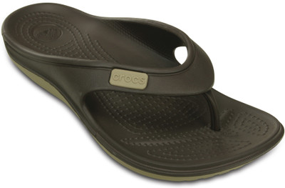 Crocs Flip Flops, Brown