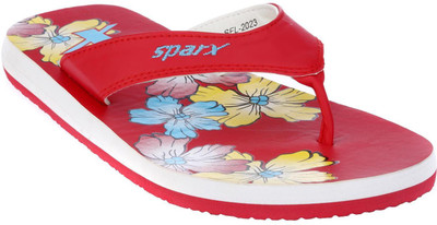 

Sparx Flip Flops, Red white