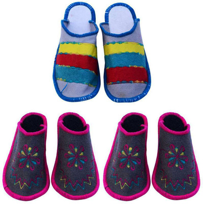 

Champaliya Slippers, Multicolor