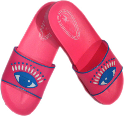 

Hedgehog Flip Flops, Barbie pink