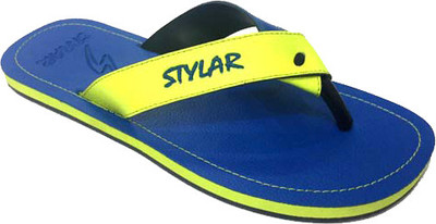 

Stylar Miller Flip Flops, Blue;yellow