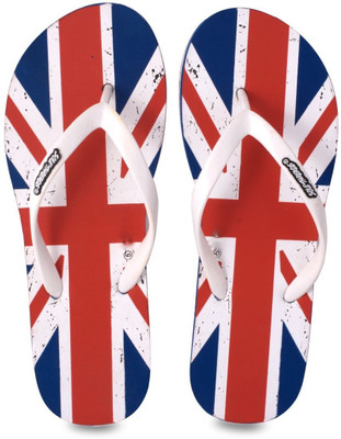 Sole Threads Flip Flops, Red