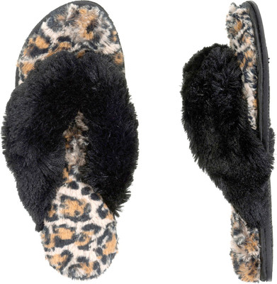 

Dearfoams Flip Flops, Black