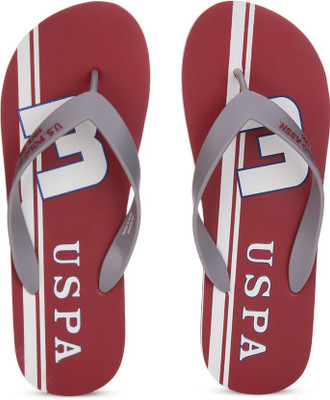 

U.S. Polo Assn Slippers, Red