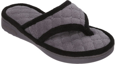 

Dearfoams Flip Flops, Grey