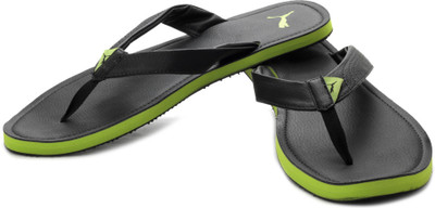 

Puma Ketava Ind. Flip Flops, Black-macaw green