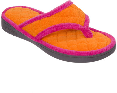 

Dearfoams Flip Flops, Orange