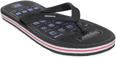 

Desmond Mens Hawai Flip Flops, Black