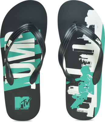 

MTV Flip Flops, Black:black