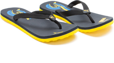 

Puma Flip Flops, Black::yellow