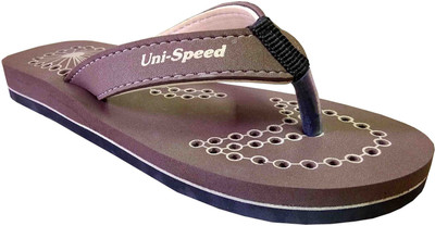 

Unispeed Super Soft + Foot Relief Slippers, Brown