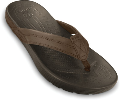 

Crocs Flip Flops, Espresso/espresso