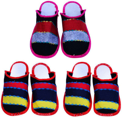 Shree Sai Slippers, Red