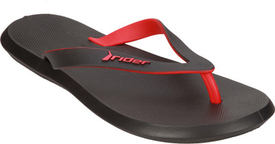 

Rider Flip Flops, Black-red-black