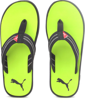 

Puma Cult DP Slippers, Black-lime punch-gray violet