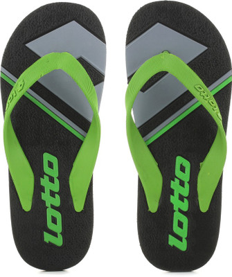 

Lotto Coral Flip Flops, Black green