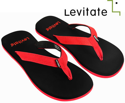 

Levitate Slippers, Black red