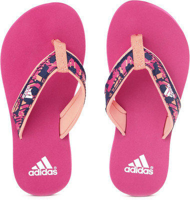 

ADIDAS Boys Slipper Flip Flop, Eqtpin/rawpur/seflor