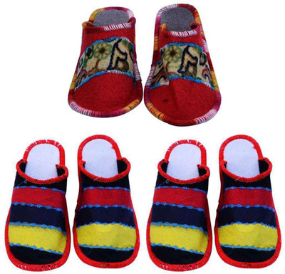 Shilipi Perokars Slippers, Multicolor