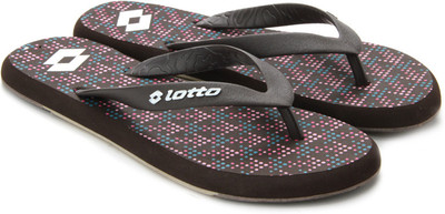 

Lotto Women Flip Flops, Brown;pink
