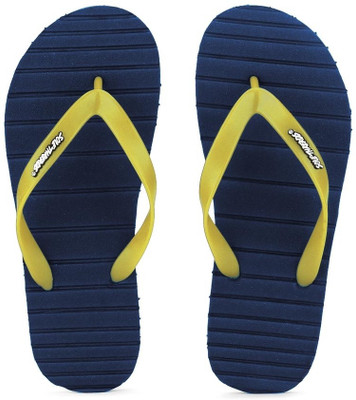 

Sole Threads Grooves Flip Flops, R.blue;yellow