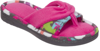 

Dearfoams Flip Flops, Pink