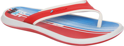 

Rider Flip Flops, White-red