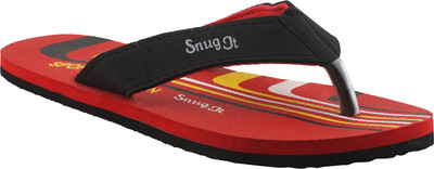 

SnugIt Flip Flops, Black red