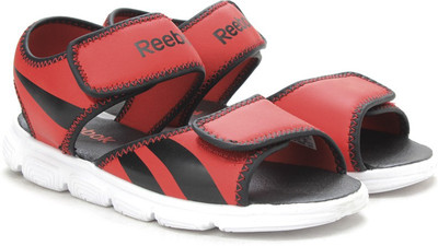 

REEBOK Boys Buckle Sports Sandals(Red, Red rush/black/white