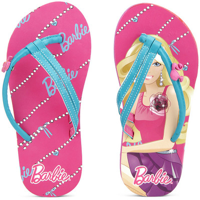

Barbie Boys & Girls Slipper Flip Flop(Pink