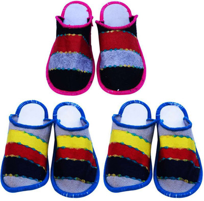 

Champaliya Slippers, Multicolor