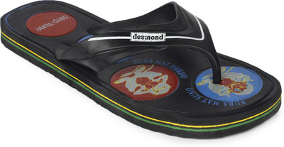 

Desmond 11E Mens Hawai Flip Flops, Black