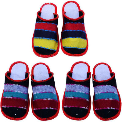 Champaliya Slippers, Multicolor