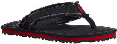 

Puma Flip Flops, Black::red