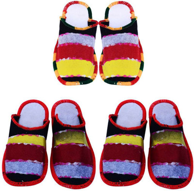 

Shilipi Perokars Slippers, Multicolor