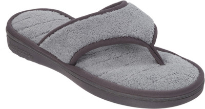 

Dearfoams Flip Flops, Grey