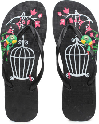 

Amatra Girls Slipper Flip Flop(Black