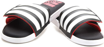 ADIDAS Slippers, Ftwwht/cblack/vivred