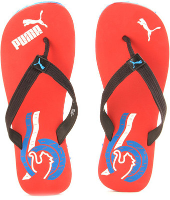 

Puma Wave II DP Flip Flops, High risk red-cloisonn�-white-black