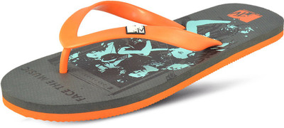 

MTV Flip Flops, Grey and orange