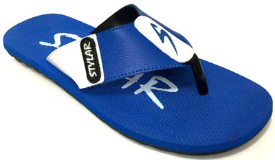 

Stylar Rahul Flip Flops, Blue;white