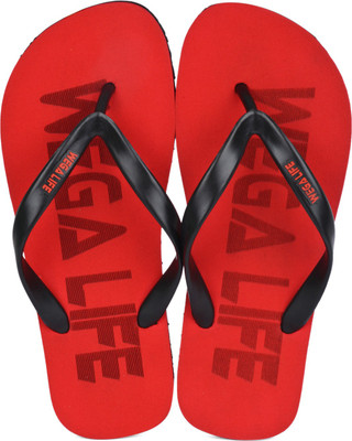

Wega Life Flip Flops, Red