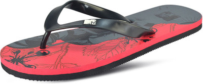 

MTV Flip Flops, Red and black