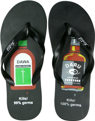 Funk'd Dawa Daroo Slippers, Black