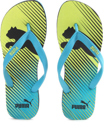 

Puma Sabor DP Slippers, Sunny lime;black;bluebird