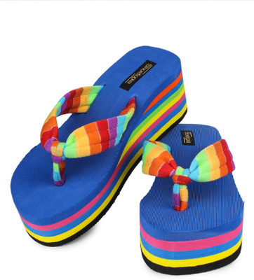 

Shoetopia Slippers, Blue